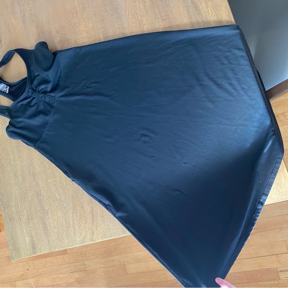 The North Face Asymmetrical Black Dress